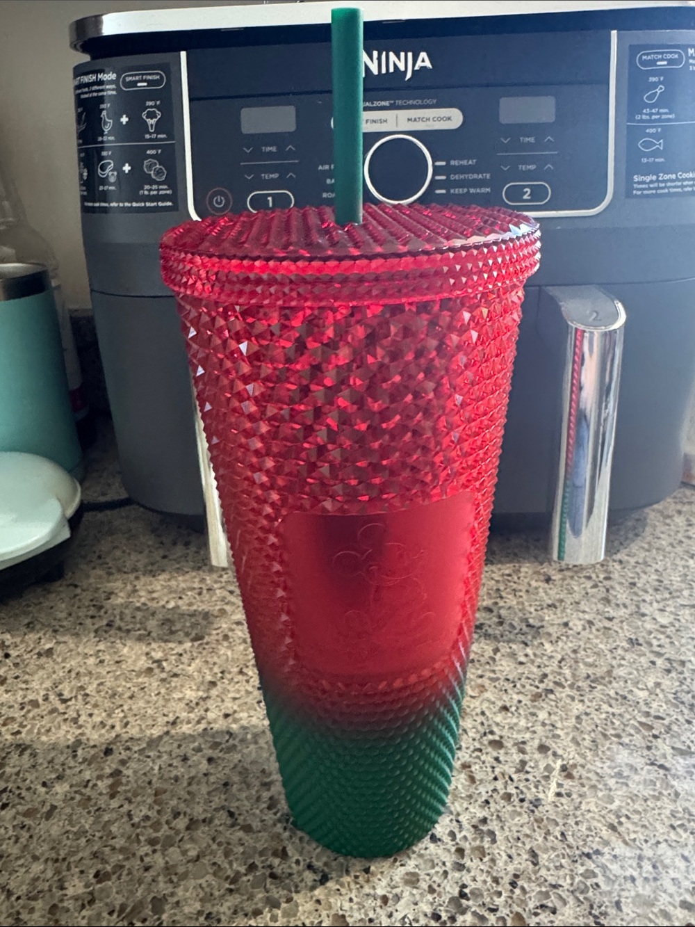 Disney Starbucks Christmas Studded Tumbler